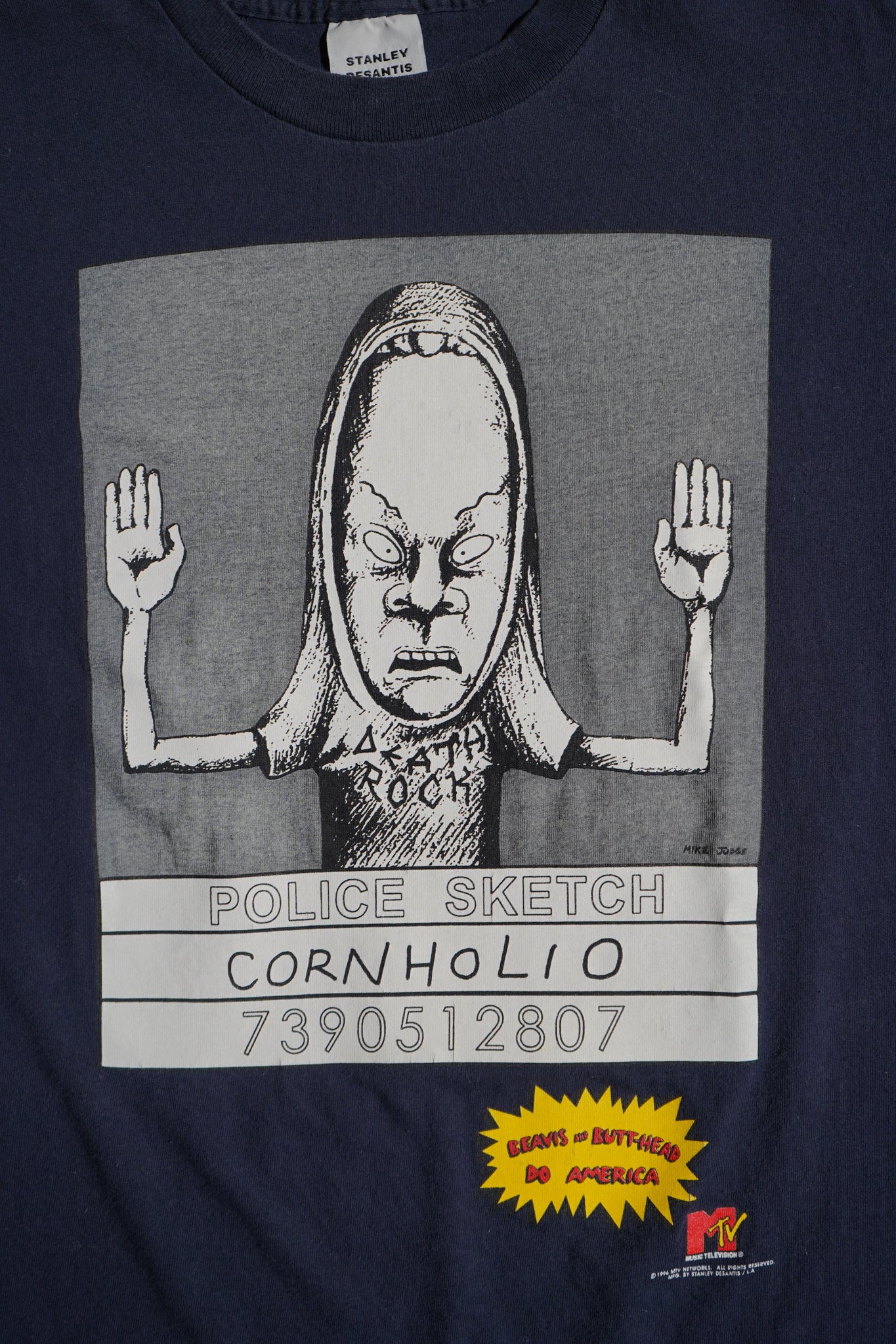 Original Vintage 1996 Beavis and Butt-Head T Shirt by Stanley Desantis