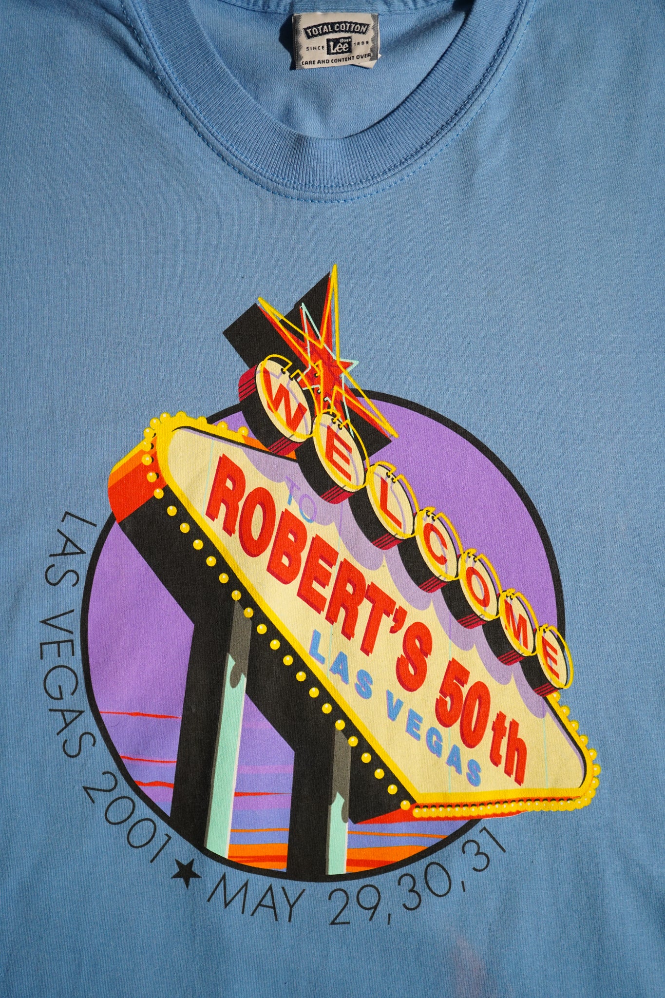 Y2K Vintage Robert's 50th Birthday T Shirt