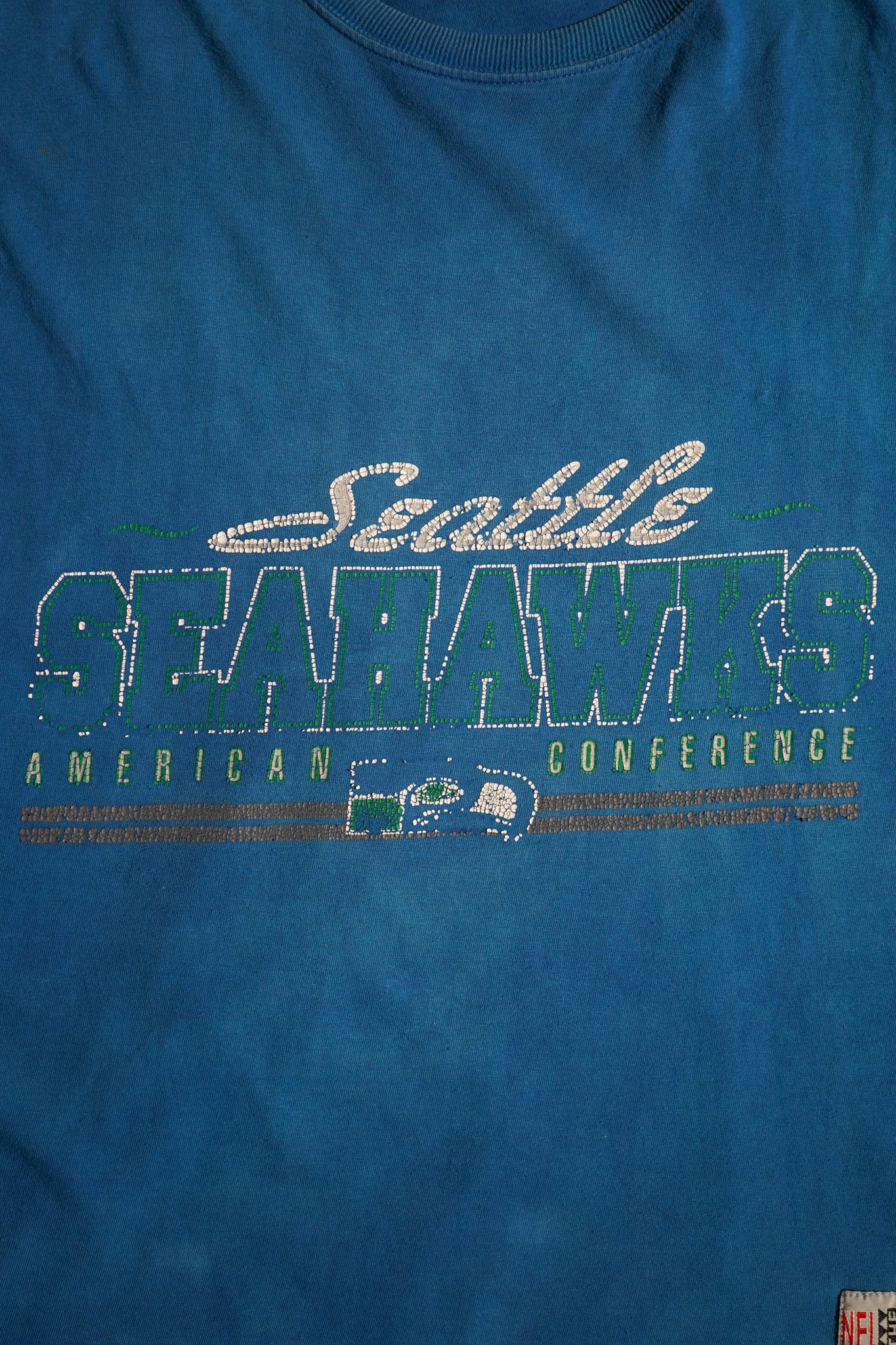 1997 Vintage Seattle Seahawks NFL Edge Muscle T Shirt