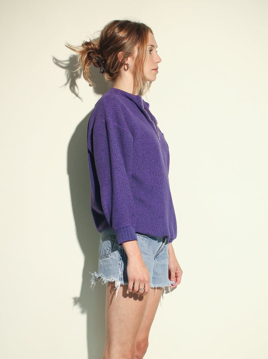 80s/90s Purple Espirit Pullover