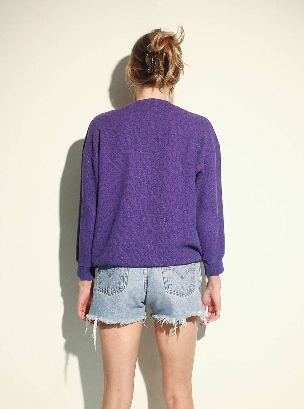 80s/90s Purple Espirit Pullover